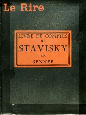 Le Rire. Le livre de comptes de Stavisky.