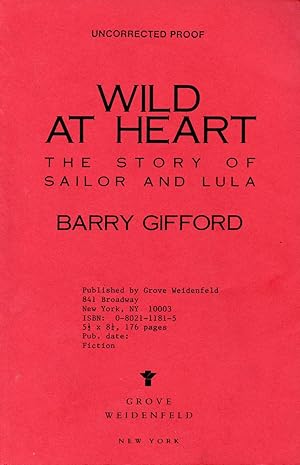 Wild at Heart: The Story of Sailor and Lula [Proof Copy]