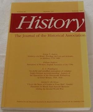 History: The Journal of the Historical Association, Volume 82, Number 265, January 1997