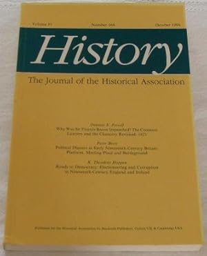 History: The Journal of the Historical Association, Volume 81, Number 264, October 1996