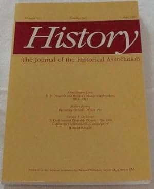 History: The Journal of the Historical Association, Volume 82, Number 267, July 1997