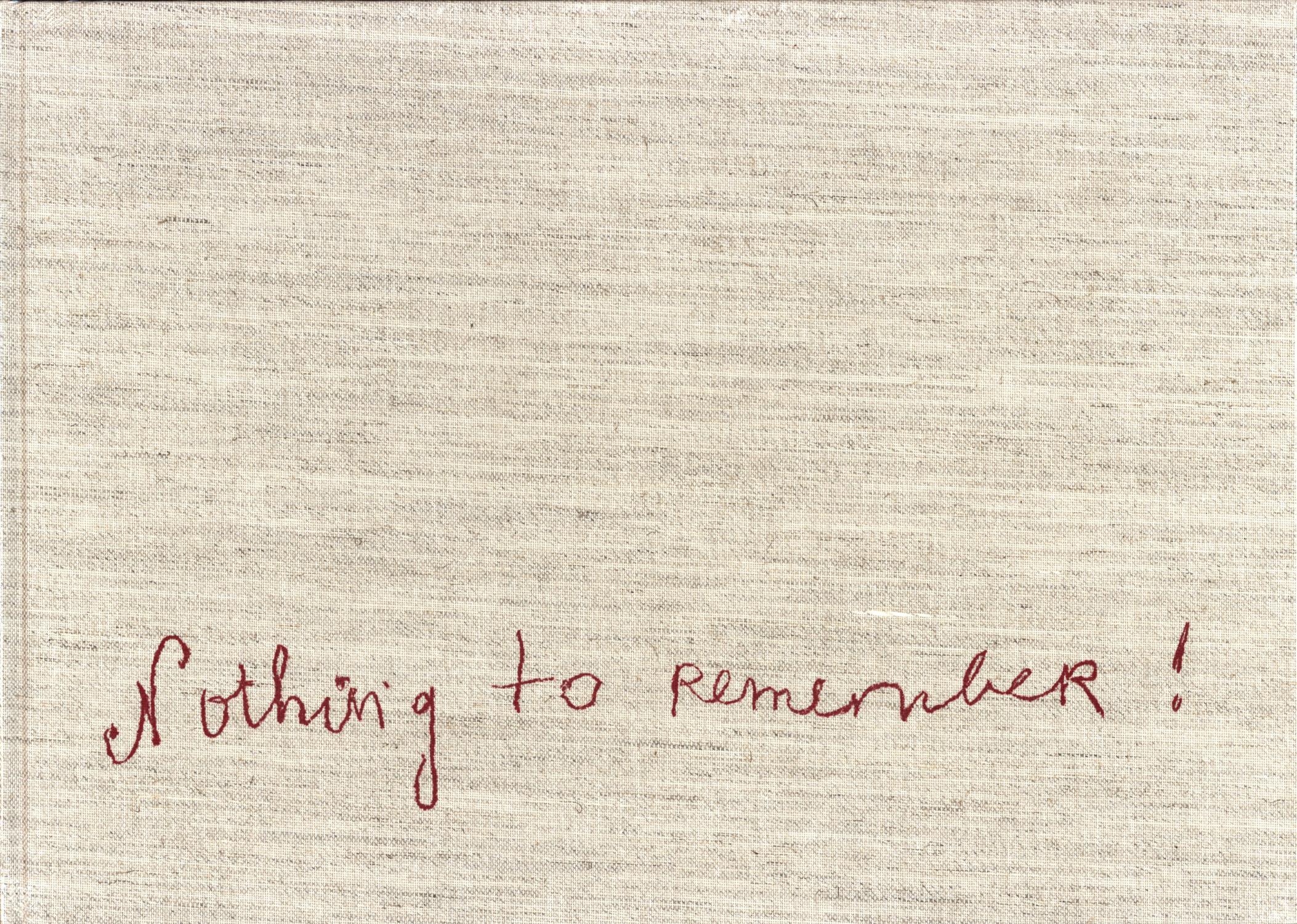 Louise Bourgeois : Nothing to Remember - Bourgeois, Louise