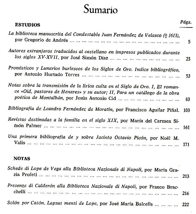 Cuadernos Bibliográficos No. 40. XL. Estudios. Notas. Reseñas - Francisco Aguilar Piñal & José Simón Díaz & María del Carmen Simón Palmer & al.