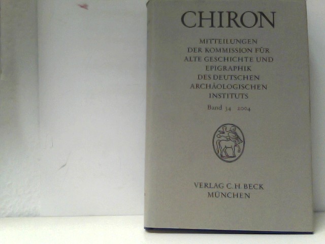 Chiron Bd. 34: 2004