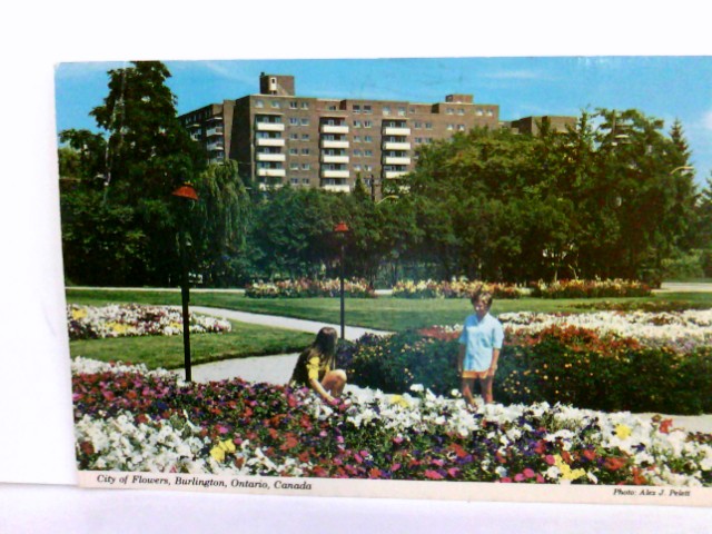 Ak City Of Flowers Burlington Ontario Canada Gebaudeansicht