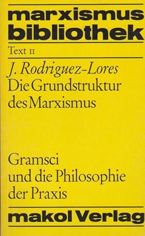 Die Grundstruktur des Marxismus : Gramsci u.d. Philosophie d. Praxis. J. Rodriguez-Lores / marxis...