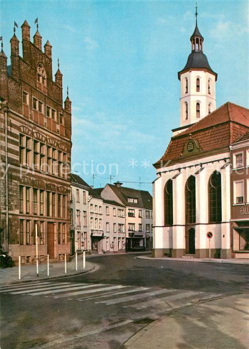 Postkarte Carte Postale Xanten Gotisches Haus Mit Kirche
