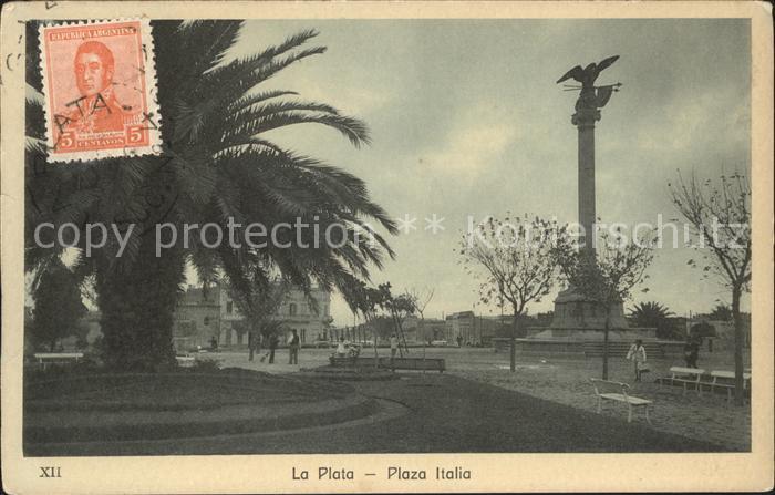 Postkarte Carte Postale 11696798 La Plata Buenos Aires Plaza