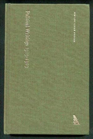 Political Writings, 1919-1929. The Question of Parliamentarianism and Other Essays