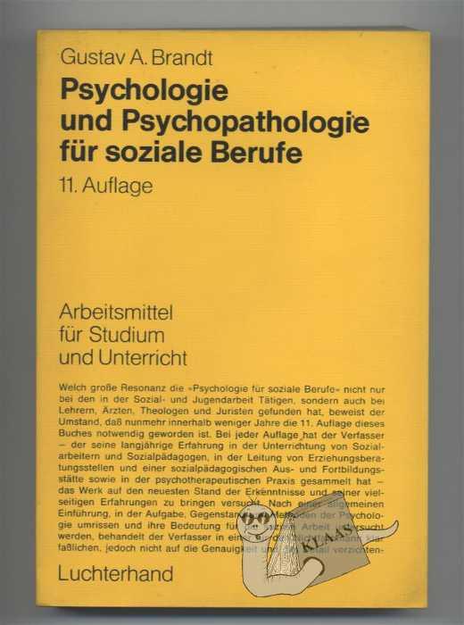 Psychologie und Psychopathologie für soziale Berufe