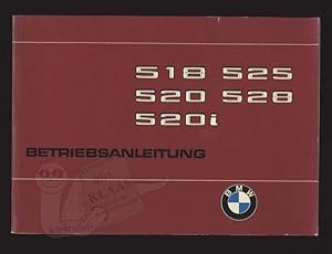 Betriebsanleitung BMW 518, 520, 520i, 525,528