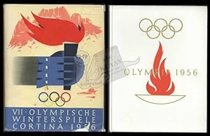Olympia 1956. Winterspiele Cortina d'Ampezzo. Reiterspiel Stockholm. Sommerspiele Melbourne.