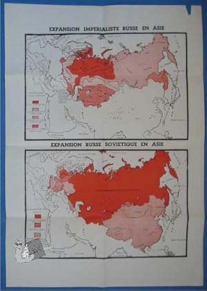 Expansion Imperialiste Russe en Asie / Expansion Russe Sovietique en Asie [Expansion von Russland...