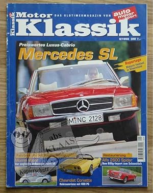 Motor Klassik - Das Oldtimermagazin von AutoMotorSport - 9/1998