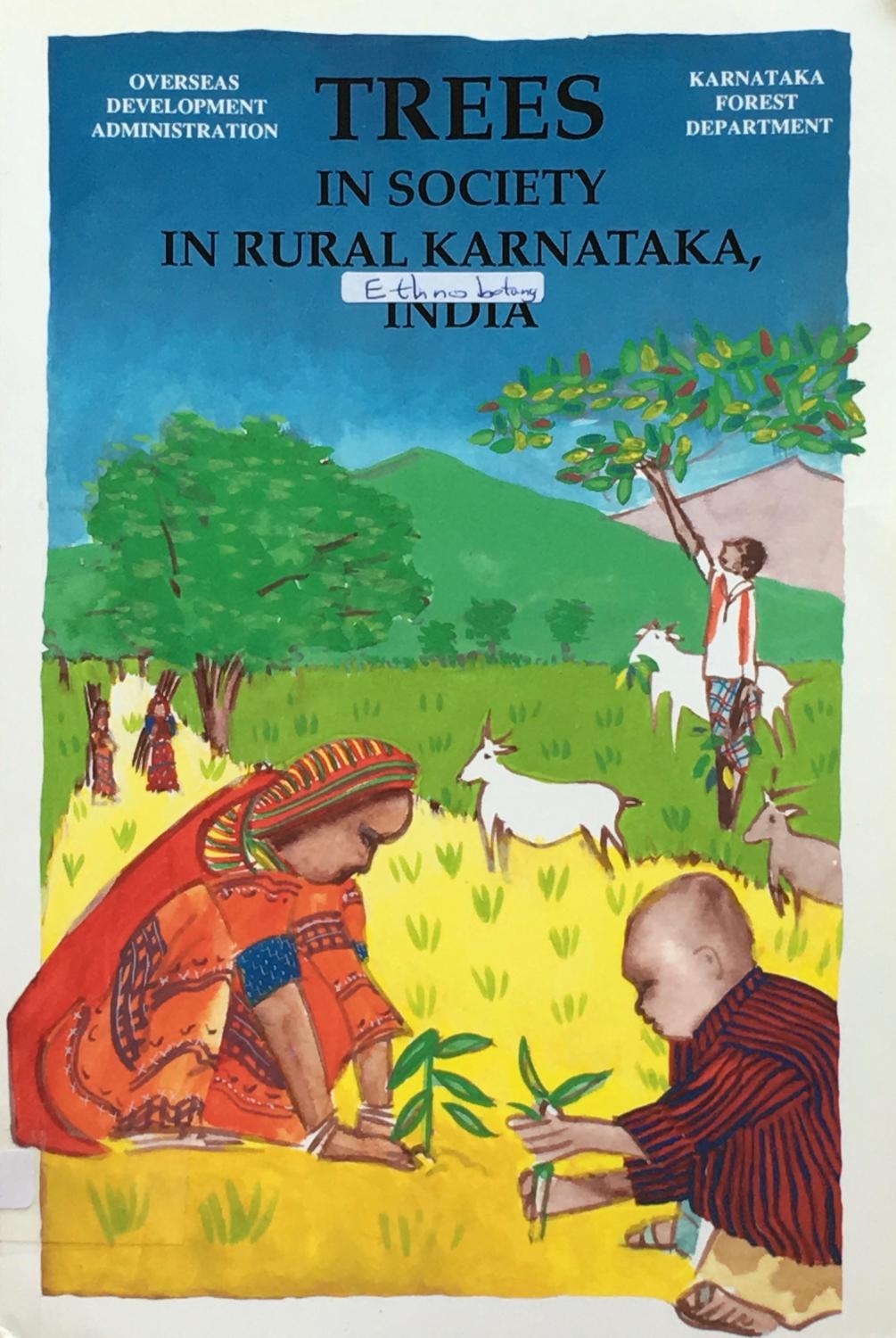 Trees In Society In Rural Karnataka India - 
