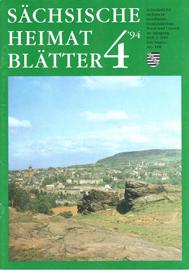 Sächsische Heimatblätter 4 / 1994- Zeitschrift für Sächsische Geschichte, Denkmalpflege, Natur un...