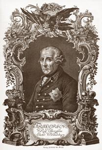 König Friedrich II. Preussen " der Große " " Der alte Fritz " Kurfürst von Brandenburg , aus dem ...