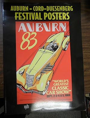 Auburn Cord Duesenberg Festival Poster Art Book 1981-2006