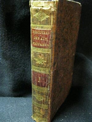 1810 Histoires choisies des Auteurs Profanes, Traduites en Francais, avec le Latin a Cote., Premi...