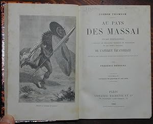 Au pays des Massaï, voyage d'exploration à travers les montagnes neigeuses et volcaniques et les ...