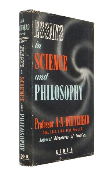 Essays In Science And Philosophy By Whitehead Alfred North Essays In Science And Philosophy Whitehead Alfred North