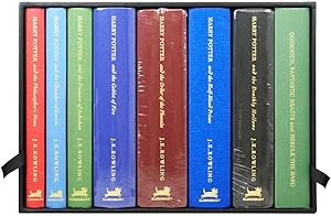 Harry Potter Series, Complete Deluxe Set. Being: The Philosopher's Stone; The Chamber of Secrets;...