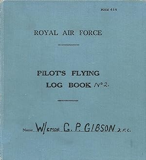 Royal Air Force Pilot's Flying Log Book. No 2. Form 414. 1976 Facsimile