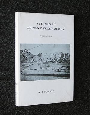 Studies in Ancient Technology Volume VII (Ancient Geology and Mining) with 36 figures and 14 tabl...