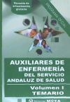 Auxiliares de Enfermeria SAS: temario. Vol. I - SEGURA RUIZ, M.