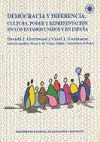 Democracia y diferencia : cultura, poder y representación en los Estados Unidos y en España - Prieto de Pedro, Jesús ; Velasco Maillo, Honorio M.