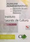 TEST PSICOTÉCNICOS OPOSICIONES AUXILIAR ADMINISTRATIVO DE LA DIPUTACIÓN DE LEÓN Y SU ORGANISMO AUTÓNOMO INSTITUTO LEONÉS DE CULTURA - Ed. Cep