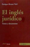 El inglés jurídico - Enrique Alcaraz