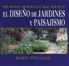 El libro de DISEÑO DE JARDINES Y PAISAJISMO - Royal Horticultural Society (Gran Bretaña); Robin Williams