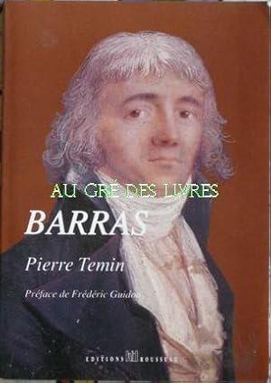 BARRAS Chef d'Etat ou le procès du Vicomte à l'ail contre l'histoire, in-8, br, couv ill, 188 pp