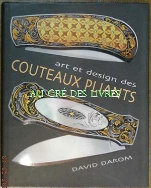 Art et design des couteaux pliants, in-4, pleine toile noire sous jaquette illustrée, 256 pp