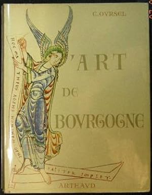 L'art de Bourgogne, in-8, br sous jaquette ill et rhodoid, complet de sa carte jointe, 253 pp