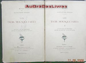 Les Trois Mousquetaires, 2 tomes, in-8, br, 480 & 473 pp