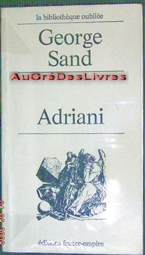 ADRIANI, in-8,br, 230 pp