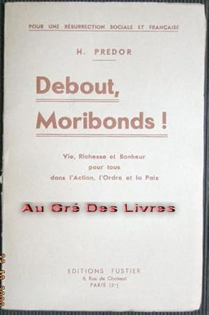 Debout, Moribonds !, in-12, br, 60 pp