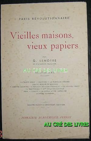 "Vieilles maisons, vieux papiers, Deuxième série - coll "Paris Révolutionnaire" - La femme Simon ...