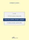 Los títulos valor. 2ª ed - Enrique Gadea