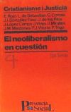 El neoliberalismo en cuestión - CRISTIANISME I JUSTÍCIA