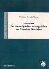 Métodos de investigación etnográfica en ciencias sociales - Sabirón Sierra, Fernando