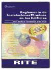 RITE. Reglamento de instalaciones térmicas en los edificios - MINISTERIO DE VIVIENDA
