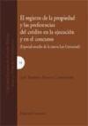 EL REGISTRO DE LA PROPIEDAD Y LAS PREFERENCIAS DEL CRÉDITO EN LA EJECUCIÓN Y EN EL CONCURSO. - Rodrigo Bercovitz Rodríguez-Cano; José Antonio Álvarez Caperochipi