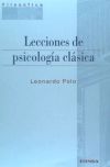 Lecciones de psicología clásica - García González, Juan Agustín; Polo, Leonardo; Sellés Dauder, Juan Fernando