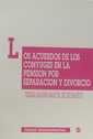 Acuerdos de los Conyuges en la Pension por Separacion y Divorcio - Teresa Marín García de Leonardo; Teresa Marín García de Leonardo; Ana Cañizares Laso; Marina Sancho López; Pedro Chaparro Matamoros; José María Fugardo Estivill