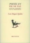 Poesía en pie de paz - Luis Bagué Quílez
