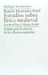 Estudios sobre lírica medieval