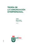Teoría de la comunicación interpersonal